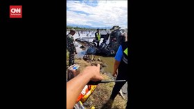 VIDEO: Momen Pesawat SAM-Air Jatuh di Gorontalo. Semua Penumpang Tewas