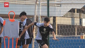 VIDEO: Timnas Indonesia U-17 Penuh Semangat di Kuwait