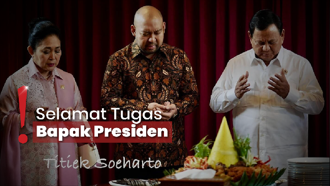 Keciduk Tatap-tatapan, Titiek Soeharto dan Prabowo Subianto Salting