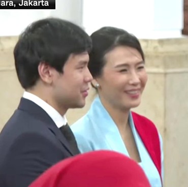 Ternyata Ini Isi Obrolan Veronica Tan, Sean, dan Prabowo Saat Pelantikan di Istana