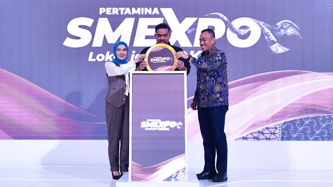 PT Pertamina kembali menggelar Pertamina Small Medium Enterprise Expo (SMEXPO) 2024, pameran usaha mikro, kecil dan menengah (UMKM) di Mall Kota Kasablanka.