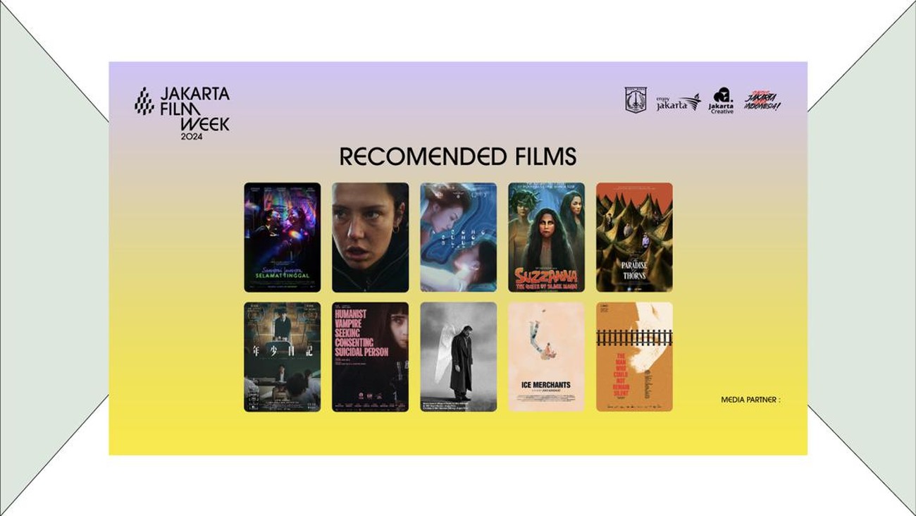 Rekomendasi 10 Film yang Wajib Dinikmati di Jakarta Film Week 2024