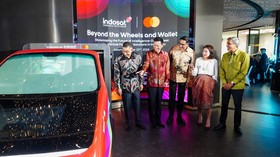 Indosat-Mastercard Kembangkan Sistem Pembayaran Tak Perlu Turun Mobil