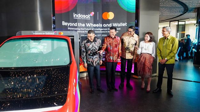 Indosat-Mastercard Kembangkan Sistem Pembayaran Tak Perlu Turun Mobil