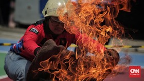 Kantor KPU Morowali Terbakar Saat Rapat Persiapan PSU