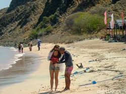 6 Pantai Berpasir Merah Muda di RI, Pink Beach di Pulau Komodo Terindah di Dunia