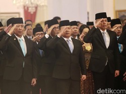 Daftar Purnawirawan TNI di Kabinet Merah Putih Prabowo-Gibran