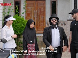 Hoki! Wanita Ini Beli Yamaha Fazzio Rp 21 Jutaan, Eh Dapat Hadiah Rp 1 Miliar