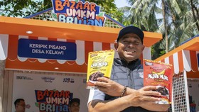 Dukungan BRI Jadi Kunci Kesuksesan UMKM Keripik Pisang Njik Njik