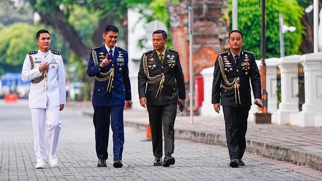 Profil 4 Ajudan Baru Presiden Prabowo Subianto dari TNI-Polri