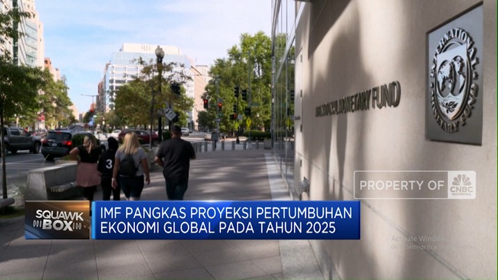 Gara-Gara Perang & Proteksionisme, IMF Pangkas Proyeksi Ekonomi Global (CNBC Indonesia TV)