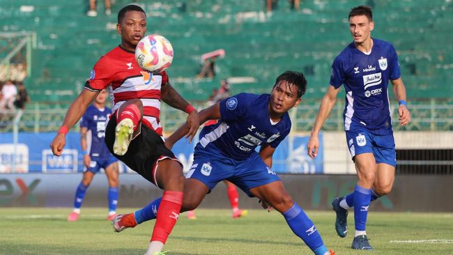 Hasil Liga 1: Tekuk PSIS, Madura United Raih Kemenangan Perdana