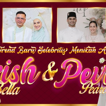Trend Baru Selebritis Menikah Ala Irish Bella dan Pevita Pearce