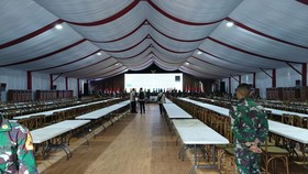 Menteri hingga Wamen Senam Pagi Sebelum Pembekalan di Akmil Magelang