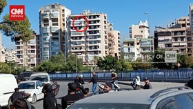VIDEO: Momen Rudal Israel Hancurkan Gedung Bertingkat di Beirut