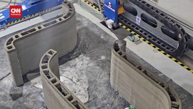 VIDEO: Chile Bangun 'Rumah Benih' dari Printer 3D Raksasa