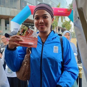 Hilangkan Bau Mulut, Veska Bagi-bagi 200 Mouth Spray di BFF 2024