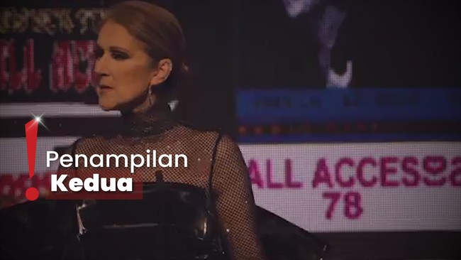 Celine Dion Kejutkan Fans Tampil Beri Piala Pemenang 'Spirit of Life'