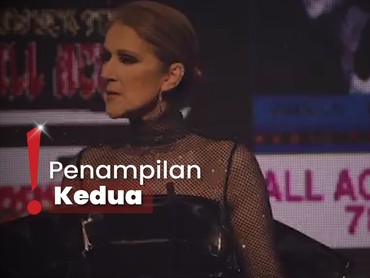 Celine Dion Kejutkan Fans Tampil Beri Piala Pemenang 'Spirit of Life'