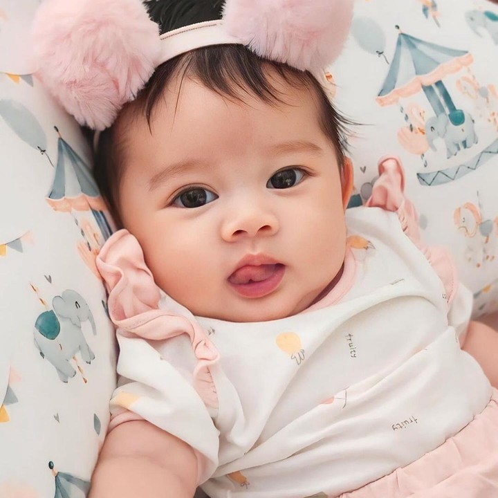 <p>"Biel sudah cocok jadi model belum <em>onty</em>?" tulis akun Instagram-nya seraya mengunggah beberapa potret Gabriella. (Foto: Instagram: @gabriellasumargo)</p>