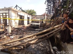 Rumah Warga Tasik Hangus Terbakar gegara Mobil Meledak