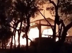 Kebakaran Hanguskan Pabrik Gula di Patimpeng Bone, Pemilik Rugi Rp 1 Miliar