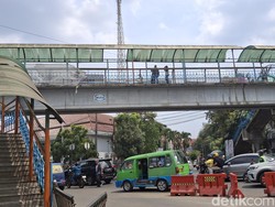 Ini Alasan Pemkot Bogor Belum Perbaiki JPO Stasiun Bogor yang Rusak