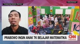 Prabowo Ingin Anak TK Belajar Matematika