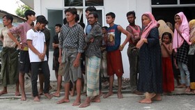 152 Pengungsi Rohingya Ditampung di GOR Aceh Selatan