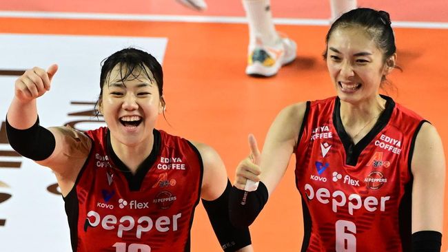 AI Peppers vs Red Sparks: Zhang Yu Jadi Ancaman Megawati Cetak Poin