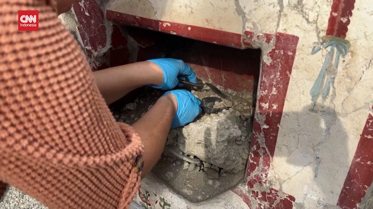 VIDEO: Penemuan Sisa-sisa Rumah Kecil Kuno di Kota Romawi Pompeii