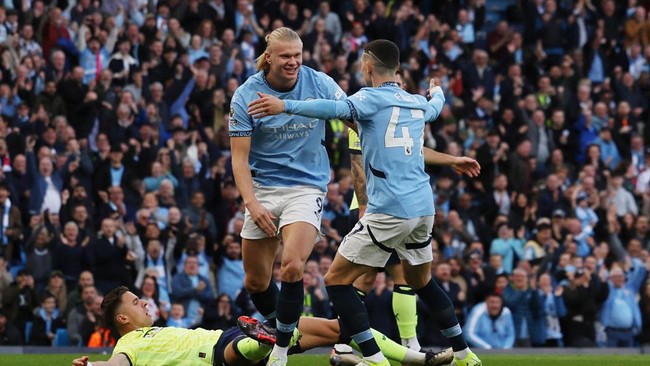 Manchester City hanya menang tipis 1-0 atas Southampton pada pekan kesembilan Liga Inggris di Stadion Etihad, Sabtu (26/10) malam WIB.