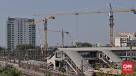 FOTO: Melihat Progres Perluasan Stasiun Tanah Abang