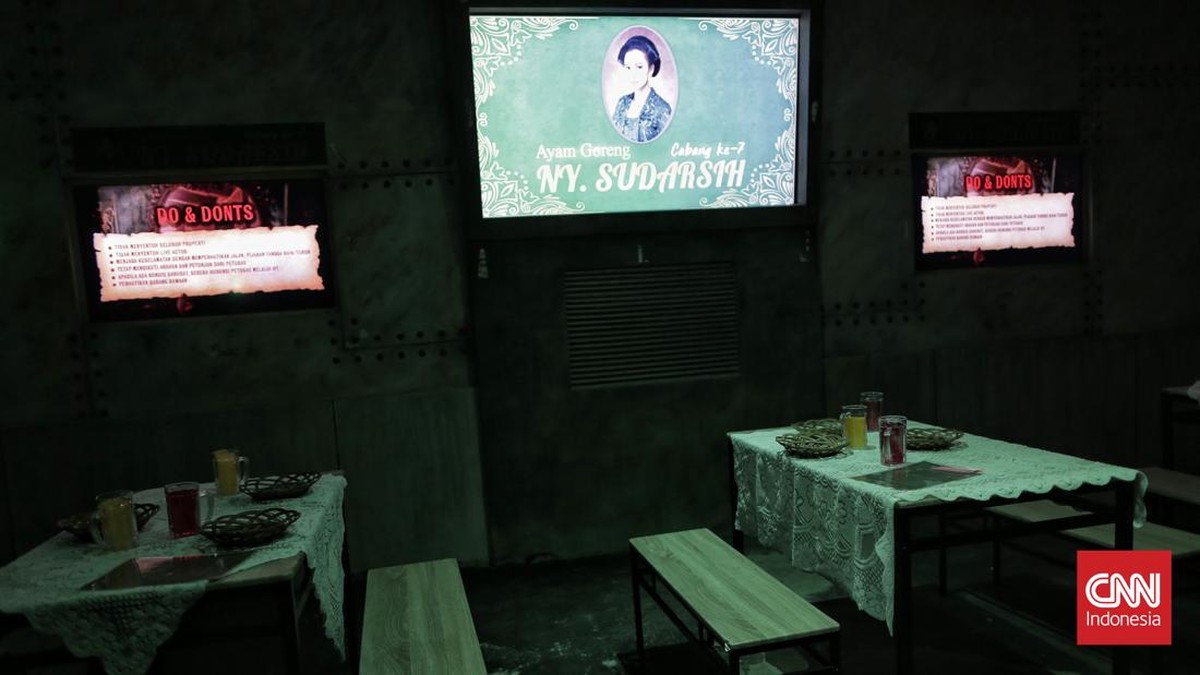 FOTO: Rumah Hantu Perewangan Tumbal Tujuh Turunan di Trans Studio