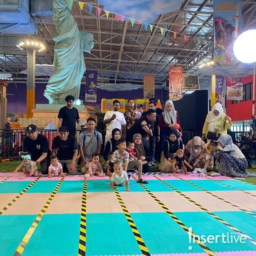 Semangat Para Bayi Lomba Merangkak di Olimpiade Balita Hari Ketiga