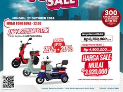 Di Transmart Full Day Sale, Beli Sepeda Listrik Bisa Dapat Diskon Rp 2,7 Juta