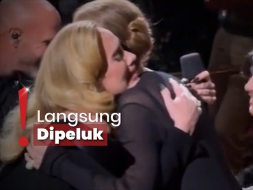 img-title Gelar Konser di Las Vegas, Adele Nangis Ditonton Celine Dion
