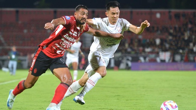 Bali United menang telak atas Persis Solo dalam pertandingan lanjutan Liga 1 2024/2025, Minggu (27/10).