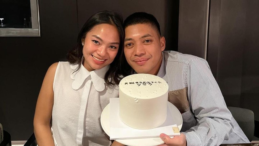 Rasyid Rajasa dan calon istri, Tamara Kalla