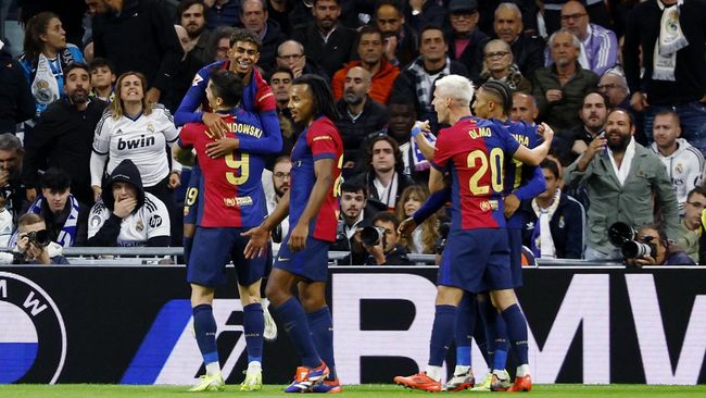 FOTO: Barcelona Pesta Gol, Hancurkan Madrid di El Clasico