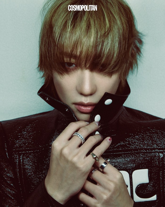 Seperti halnya pemotretan lainnya, The8 SEVENTEEN juga melakukan wawancara dengan majalah Cosmopolitan Korea. Ia pun membeberkan berbagai hal dalam interview kali ini seperti spoiler untuk konser SEVENTEEN. / Foto: instagram.com/cosmopolitankorea
