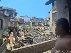 Subuh Mencekam Kebakaran 24 Rumah di Bontoala Makassar