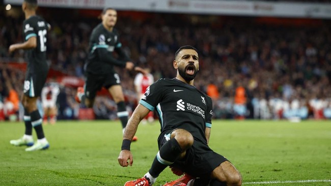 Arsenal bermain imbang 2-2 melawan Liverpool pada pekan kesembilan Liga Inggris di Stadion Emirates, London, Senin (28/10) dini hari WIB.