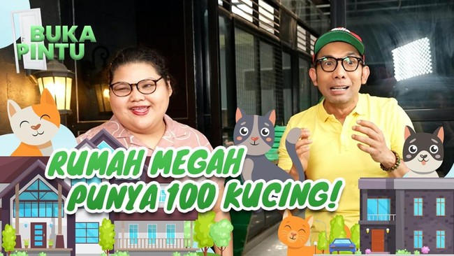 Rumah Mewah Nan Megah Aleta Molly, Punya 100 Ekor Kucing