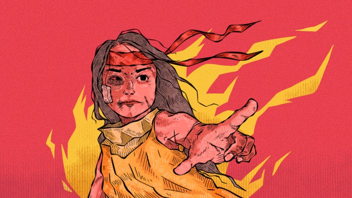 Ilustrasi korban kekerasan seksual