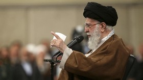 Pidato Ali Khameini Beber Iran Hampir Binasakan Israel