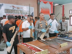 21 Orang Jadi Tersangka Bentrok Berdarah di Flores Timur, Tombak-Parang Disita