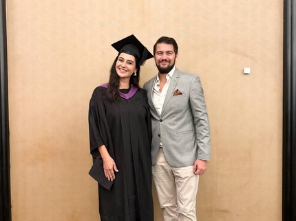Potret Marissa Nasution Wisuda S2 Psikologi, Didampingi Suami Jerman