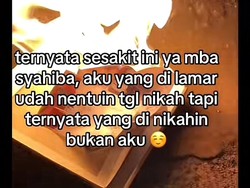Viral Batal Nikah Bikin Nyesek, Sudah Dilamar Tapi Tunangan Malah Nikahi WIL