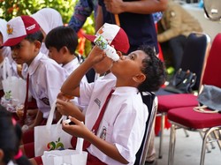 Uji Coba Makan Bergizi Gratis di Sekolah Mulai Berjalan di Kota Batu